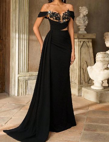 Rochie lunga SHEIN, negru