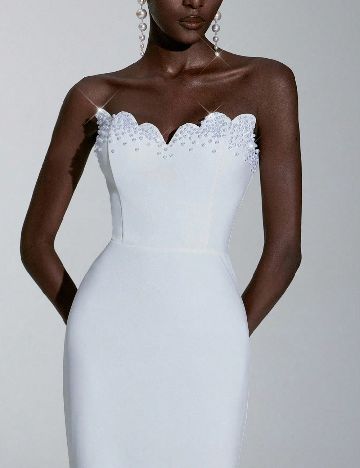 Rochie lunga SHEIN, alb