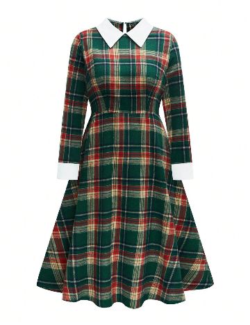 Rochie medie SHEIN CURVE, mix culori