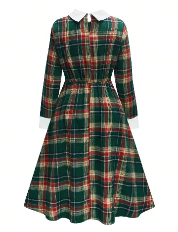 Rochie medie SHEIN CURVE, mix culori