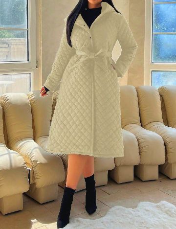 Geaca SHEIN CURVE, bej