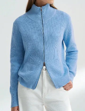 Cardigan SHEIN, albastru