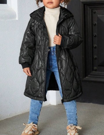 Geaca Shein Kids, negru