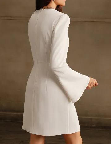 Rochie scurta Anewsta, alb