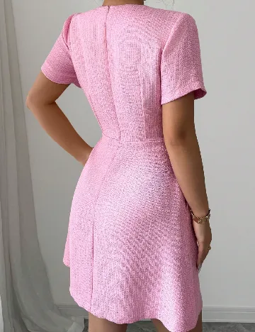 Rochie scurta SHEIN, roz