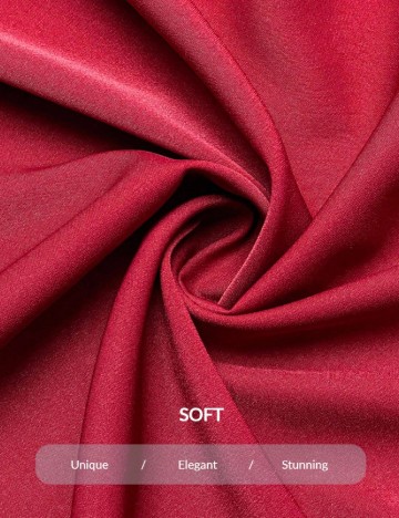 Rochie lunga SHEIN CURVE, rosu