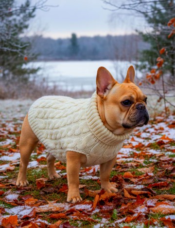 Haina pentru caini Sinsay, ecru