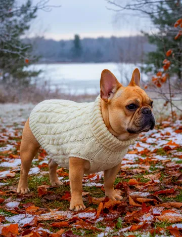 Haina pentru caini Sinsay, ecru