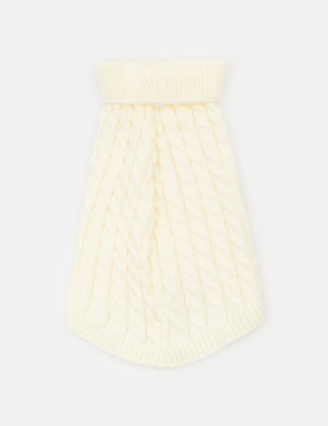 Haina pentru caini Sinsay, ecru