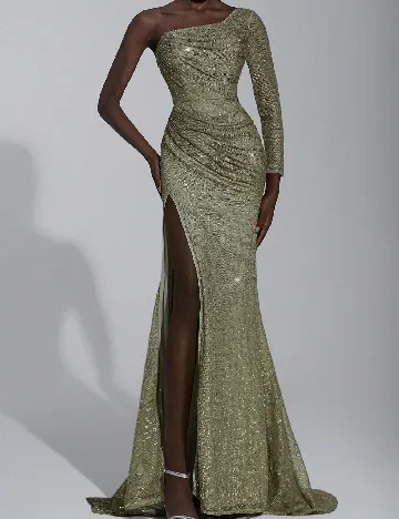 Rochie lunga SHEIN, verde