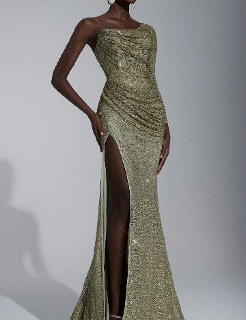 Rochie lunga SHEIN, verde