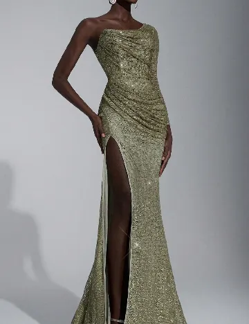 Rochie lunga SHEIN, verde