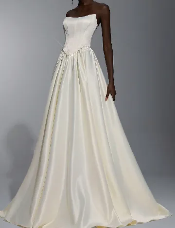 Rochie lunga SHEIN, ecru