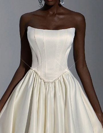 Rochie lunga SHEIN, ecru