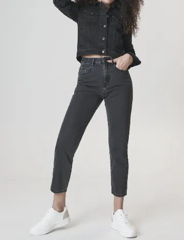 Blugi Sinsay, gri inchis