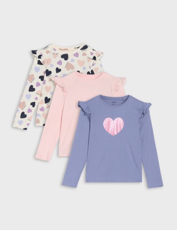 Set bluze 3 bucati Sinsay, mix culori