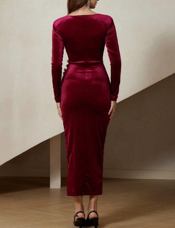 Rochie medie SHEIN, magenta