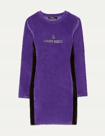 Rochie scurta Bershka, mov