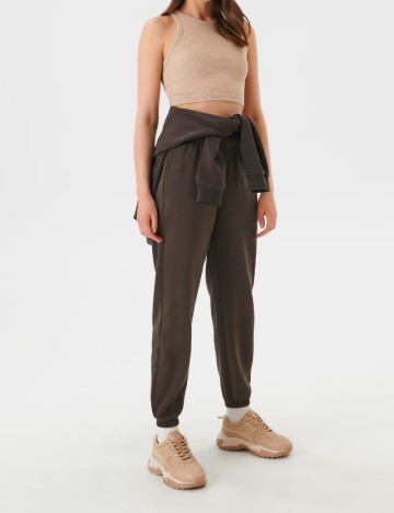 Pantaloni Sinsay, maro