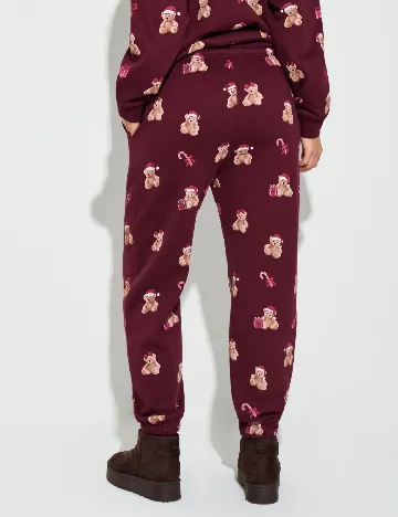 Pantaloni Sinsay, visiniu