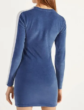 Rochie scurta Bershka, albastru