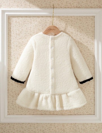 Rochie Shein Kids, ecru