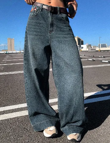 Blugi Dazy, albastru