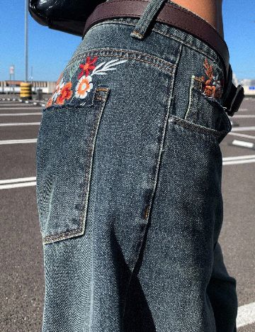 Blugi Dazy, albastru