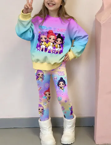 Compleu Shein Kids, mix culori