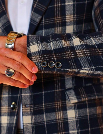 Costum SHEIN, bleumarin