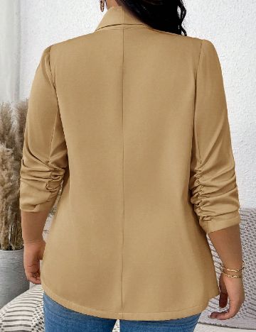 Sacou SHEIN CURVE, maro