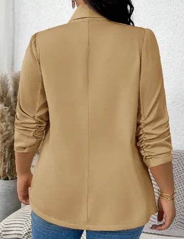 Sacou SHEIN CURVE, maro