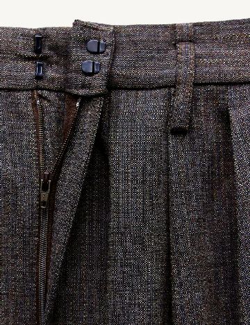 Pantaloni Zara, maro