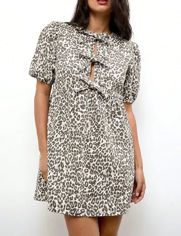 Rochie scurta SHEIN, animal print