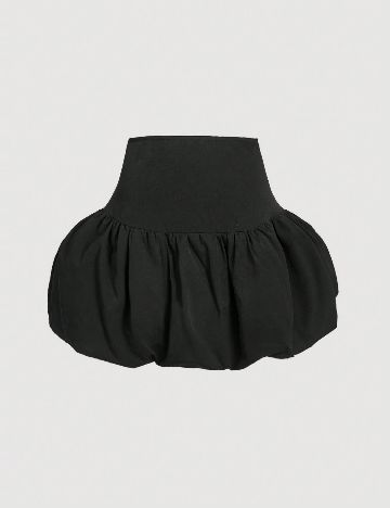 Fusta SHEIN CURVE, negru