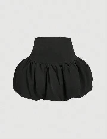 Fusta SHEIN CURVE, negru