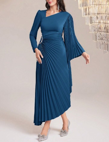 Rochie lunga SHEIN, albastru