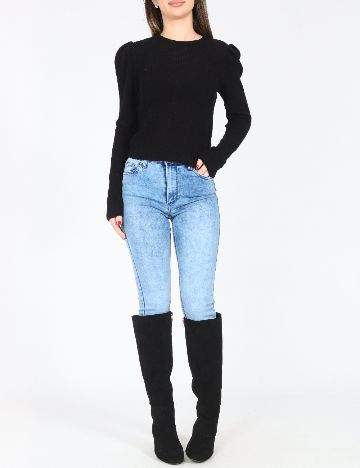 Bluza Bershka, negru