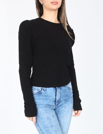 Bluza Bershka, negru