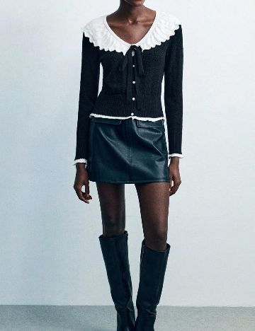 Cardigan SHEIN, negru