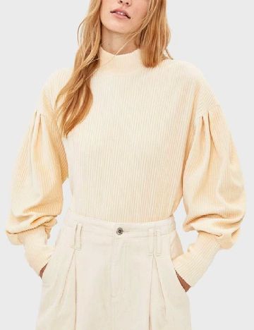 Bluza Bershka, crem