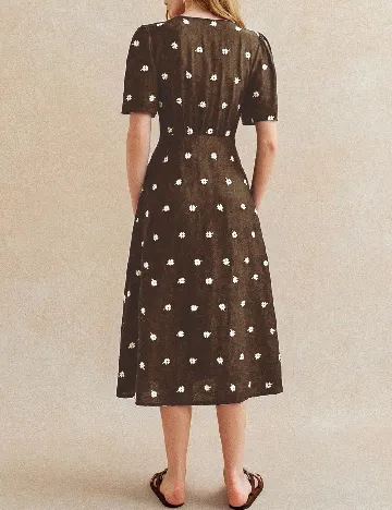 Rochie medie SHEIN, maro