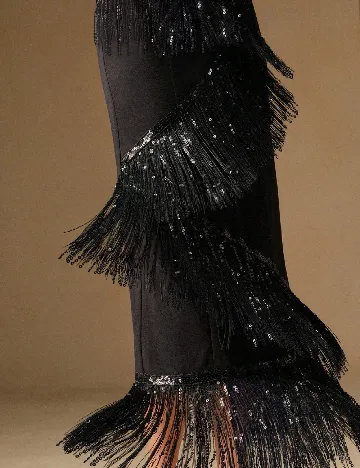 Rochie lunga Anewsta, negru