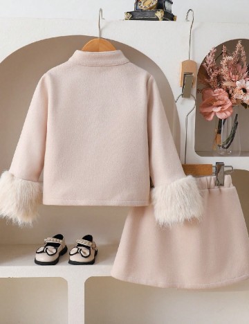 Compleu Shein Kids, roz pal