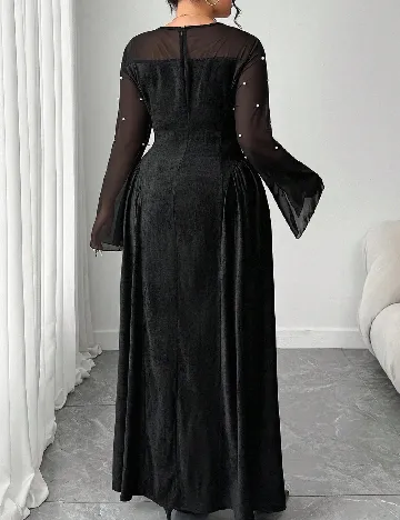 Rochie lunga SHEIN CURVE, negru