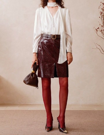 Fusta SHEIN, visiniu