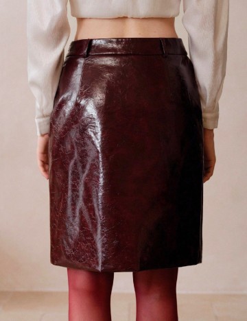 Fusta SHEIN, visiniu