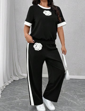 Compleu SHEIN CURVE, negru