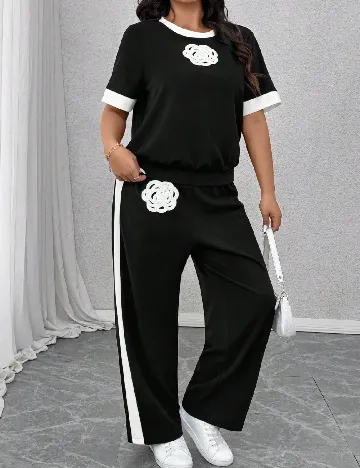 Compleu SHEIN CURVE, negru