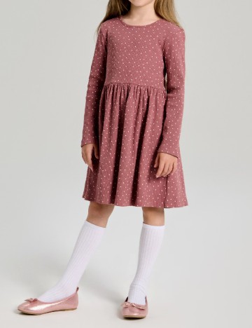 Rochie Sinsay, roz pudra inchis